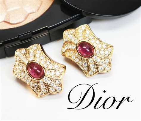 the real real dior earrings|real real designer jewelry.